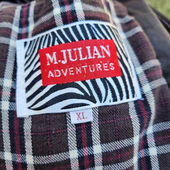 Wilsons M Julian Suede Leather Brown Vest Full Zip Vintage Men Extra Large Korea - Picture 8 of 10